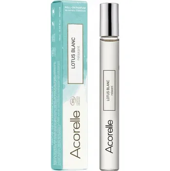 Unisex parfém Acorelle Bio Unisex parfémová voda Lotus Blanc 10 ml Roll-on
