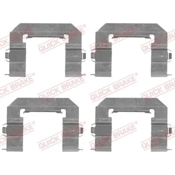 Brzdový systém Sada příslušenství, obložení kotoučové brzdy Quick Brake 109-1761