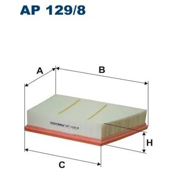 Vzduchový filtr Vzduchový filtr FILTRON AP 129/8