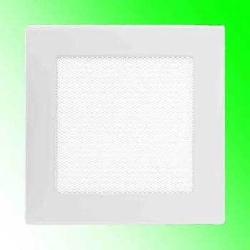 Krbová obestavba KRATKI mřížka 17x17 bílá