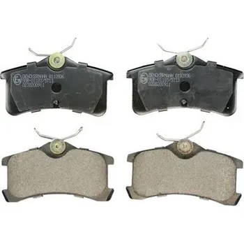 Brzdový systém Sada brzdových destiček, kotoučová brzda DENCKERMANN B110936