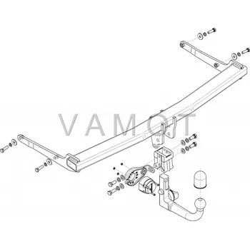 Tažné zařízení Tažné zařízení Škoda Karoq (2017 a novější) (7962)