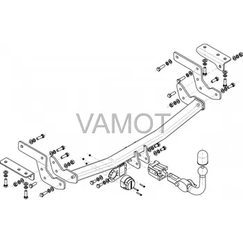 Tažné zařízení Tažné zařízení Ssangyong Tivoli (2015 - 2019) (4833)