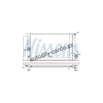 Chladič motoru Chladič motoru NISSENS 646926