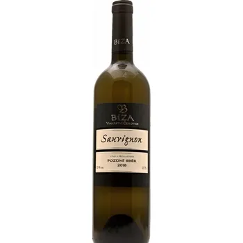 Víno Sauvignon pozdní sběr vinařství Bíza Čejkovice