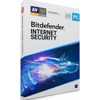 Antivir Bitdefender Internet Security, licence pro 3 PC, 1 rok