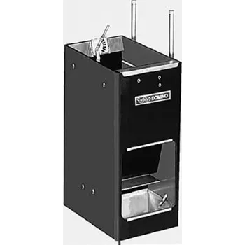 Chov hospodářského zvířete Domino MIXER FRH samokrmítko pro prasata od 7 - 45 kg, se zvlhčováním, 23 l / 16 kg pro 15 prasat / Počet koryt 1 se zvlhčováním, 46 l / 32 kg pro 30 prasat / Počet koryt 2x1