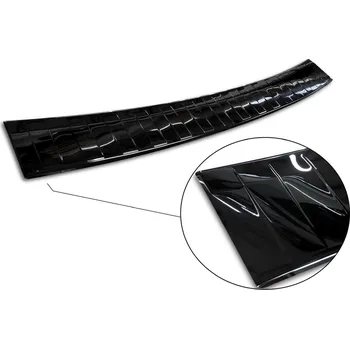 Lišta karosérie Ochranná lišta zadního nárazníku Volvo V70 III, 2014-2016, Facelift, Glossy Black (AV251040)