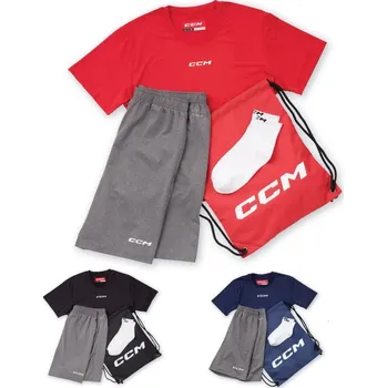 Pánské tričko Sada tréninkového textilu dryland kit ccm new L červená