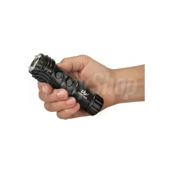 Elektrický paralyzér Svítilna s paralyzérem k odvrácení útoku - ZAP Light Mini 800 000 V PSP Personal Security Products