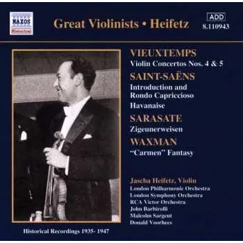 Zahraniční hudba CD Various: Great Violinists • Heifetz 2001