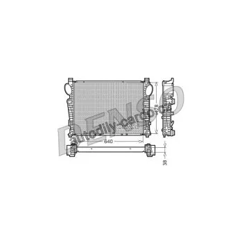 Chladič motoru Chladič motoru DENSO (DE DRM17094)