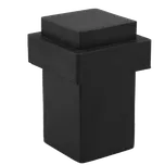 Walteco Dveřní zarážka 20x20x48mm, nerez, černá