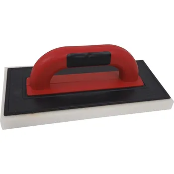 Zdenické nářadí TOPTRADE hladítko molitan jemný, PROFESSIONAL, 280 x 140 x 20 mm 109404