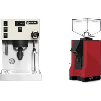 Kávovar Rancilio Silvia PRO X, white + Eureka Mignon Silenzio, BL…