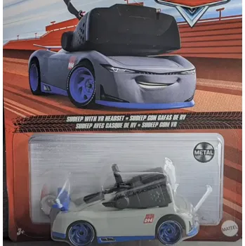 auto na autodráhu Toys Disney Cars Sudeep With VR Headset