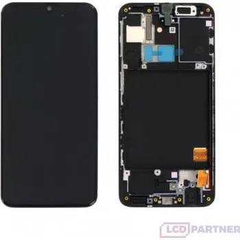 Samsung Galaxy A31 (SM-A315F) LCD + dotyková deska + přední kryt black - originál