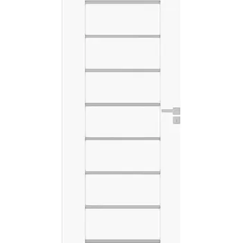 Interiérové dveře Interiérové dveře Naturel PERMA pravé 60 cm bílá mat PERMABM60P