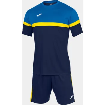Dres Komplet Joma ACADEMY V tmavě modrá/modrá/žlutá (5XS/116)