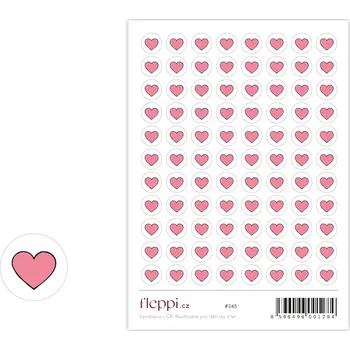 samolepka Fleppi Samolepky Srdíčka