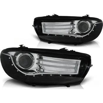 Přední světlomet Tuning Tec Přední světla VW SCIROCCO 08-04.14 černé LED
