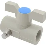 PPR kohout kulový plastový s výpustným ventilem 32mm