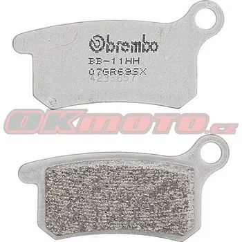 Brzdová destička Brembo (Itálie) Zadní brzdové destičky Brembo 07GR69SX - KTM SX 65, 65ccm - 09-22