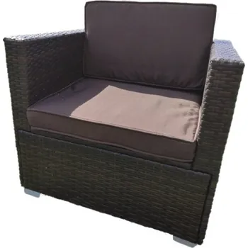 Zahradní sestava Křeslo pro nábytek FELIX ARM hnědá