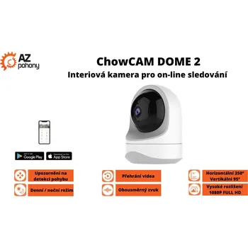 ChowCAM DOME 2 - Interiová kamera pro on-line sledování