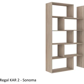 Knihovna Regál STRAKOŠ KAR 2