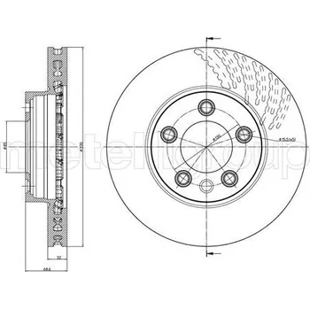 Brzdový kotouč Brzdový kotouč METELLI 23-0920C