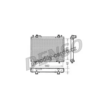 Chladič motoru Chladič motoru DENSO (DE DRM09021)