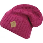 Kama pletená Merino čepice A107 114 - růžová UNI