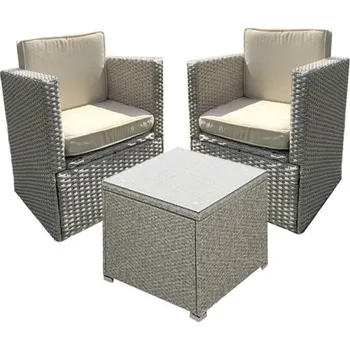 Zahradní sestava Sedací souprava FELIX šedá