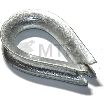 Lano MTR Očnice lanová DIN 3090 Varianta: Očnice lanová DIN 3090 10mm Zn