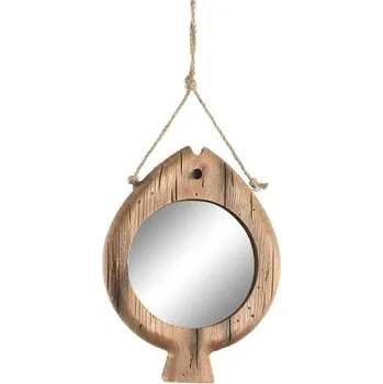 Zrcadlo Zrcadlo "RYBA" dřevo 30x2.5x23cm