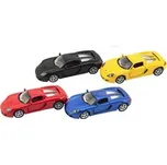 Auto Kinsmart Porsche Carrera GT 1:36 12,5cm kov/plast 4 barvy na zpětné natažení