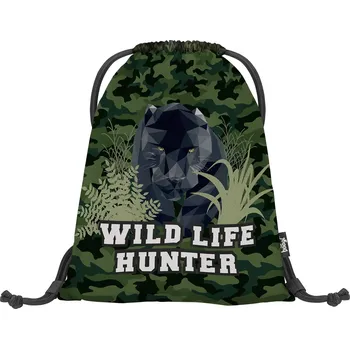 Školní sáček BAAGL Sáček na obuv Panter A-8151