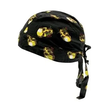 Šátek na hlavu/čepička Skulls & Roses