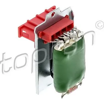 Klimatizace automobilu Odpor, vnitřní tlakový ventilátor TOPRAN 112 216