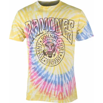 Pánské tričko Tričko metal pánské Ramones - Crest Psych - ROCK OFF - RATS60MDD - S