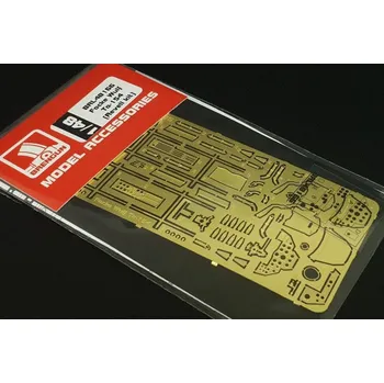 Plastikový model Brengun 1/48 Focke Wulf Ta-154 - detail PE set (REV)