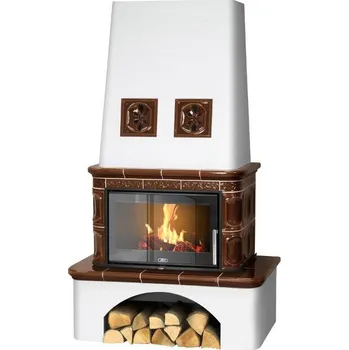 Krbová kamna ABX Abx Laponie Exklusive - hnědá