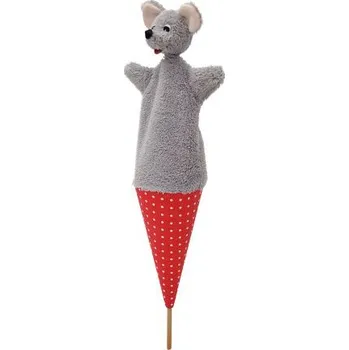 Moravská Ústředna Myška 54 cm 3v1, kornoutový maňásek