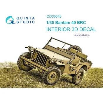 Plastikový model 1/35 Bantam 40 BRC 3D-Printed&col.Interior (MINA)