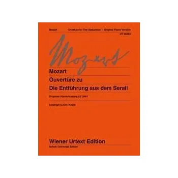 Overture To 'The Abduction' Original Piano Version - Mozart pro klavr 1266023