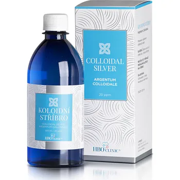 Přípravek na čištění pleti a oči Koloidní stříbro 20ppm 500 ml