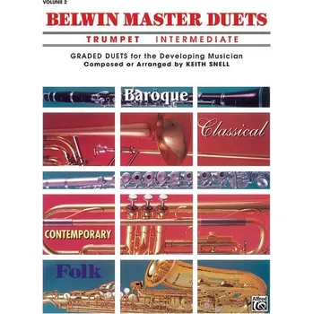 Belwin Master Duets (Trumpet), Intermediate Vol. 2 - pro trubku 642322