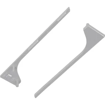 LED lišta Koncovka WIRELI BASE stříbrná, pár