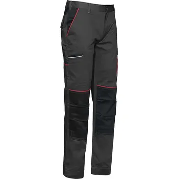 Pánské kalhoty Industrial Starter Stretch šedé pánské pracovní kalhoty 3XL